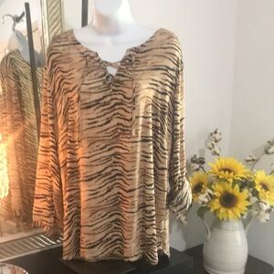 Grand & Greene Animal Print Tunic